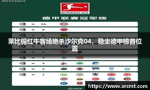 莱比锡红牛客场绝杀沙尔克04，稳坐德甲榜首位置