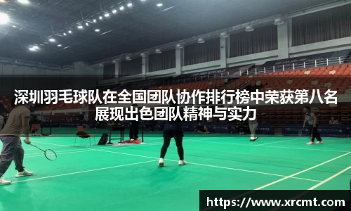 深圳羽毛球队在全国团队协作排行榜中荣获第八名展现出色团队精神与实力